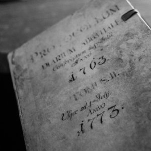 Rechnungsbücher im Archiv St. Peter, 18. Jh. © Michael Brauer