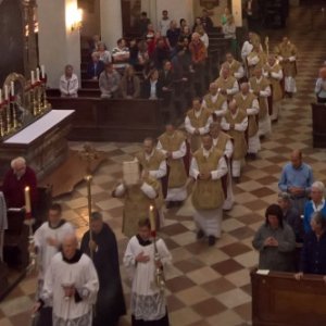 Beim Einzug © Erzabtei