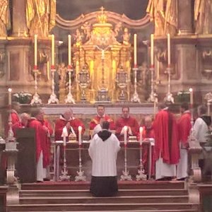 Bei der Wandlung © Erzabtei