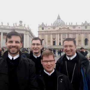 Reise auf den Spuren des Hl. Benedikt und Besuch bei Papst em. Benedikt XVI.