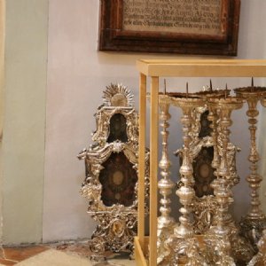 Ausräumen der Stiftskirche © Erzabtei