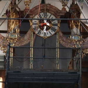 13.10.2018 Orgel ist großteils abgebaut © Erzabtei