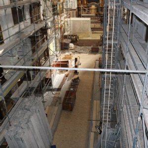 13.10.2018 Blick in den "Kirchenraum" © Erzabtei