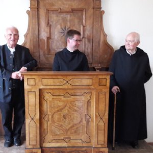 Frater Jakob versucht sich als Propst © Erzabtei
