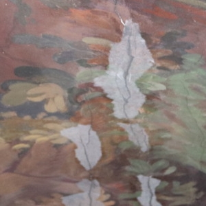 10.11.2018 Riss im Deckenfresko aus der nähe © Erzabtei