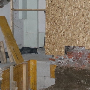 17.11.2018 Die Altäre werden unterfangen © Erzabtei