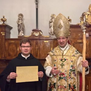 März: Feierliche Profess von fr. Jakob © Erzabtei