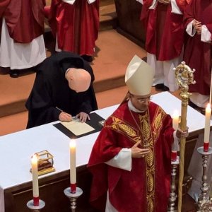 Juni: Patrozinium und Professübertragung von fr. Vitalis © Erzabtei