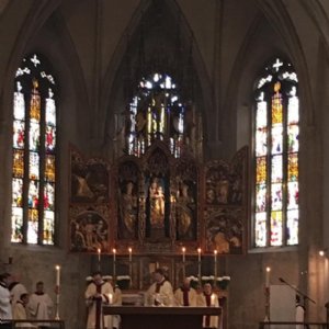 September: Gottesdienste an Sonn- und Feiertagen sind am Nonnberg. Herzliches vergelt's Gott dafür bei den Schwestern. © Erzabtei