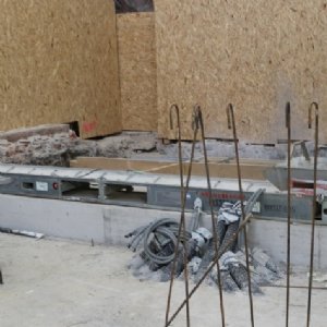 23.03.2019 - Vorne Rechts ist bereits der Boden betoniert. © Erzabtei