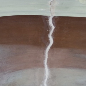 06.04.2019 - Im Hauptschiff werden die Risse im Deckengewölbe jetzt endlich geschlossen. © Erzabtei