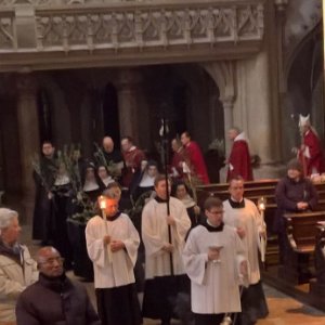 Einzug in die Stiftskirche Nonnberg © Erzabtei
