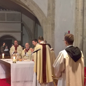 Eucharistiefeier am Gründonnerstag © Erzabtei