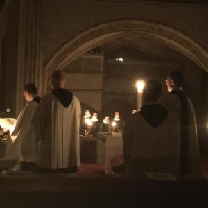 Beim Osterlob/Exultet © Erzabtei