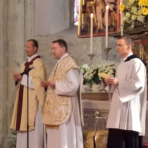 Eröffnung des Pontifikalgottesdienstes am Ostertag © Erzabtei