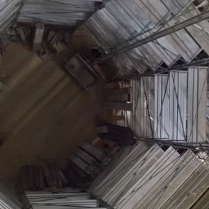 03.06.2019 - Blick von der Kuppel mit Gerüst © Erzabtei