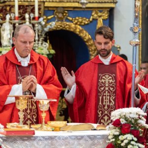 Beim Hochgebet © Erzabtei