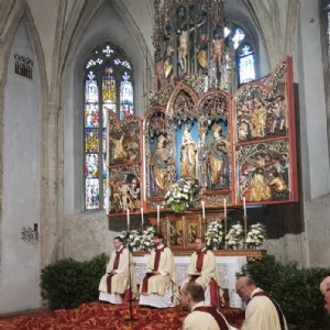 Dank nach der Kommunion © Erzabtei