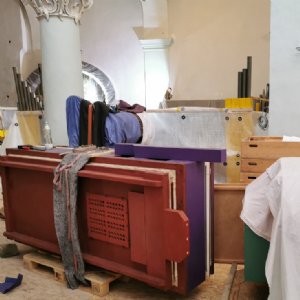 19.07.2019 - Teile der Mertelorgel © Erzabtei