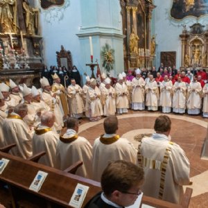 Am Ende darf das Te Deum (Großer Gott) nicht fehlen. © Chris Hofer
