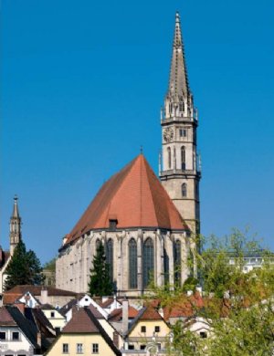 Stadtpfarrkirche Steyr, Ansicht vom Osten