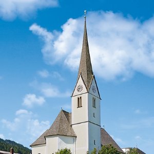Pfarrkirche zum hl. Laurentius: Außenansicht Pfarrkirche zum hl. Laurentius in Embach