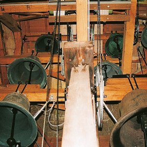 Blick in den Glockenstuhl