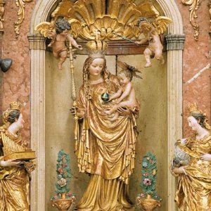 Maria-Säul-Altar