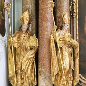Der hl. Virgil und der hl. Rupert