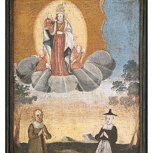Zellhofkapelle St. Georg - Votivbild (1707)