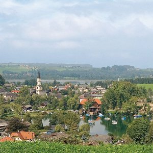 Blick auf Mattsee von Süden