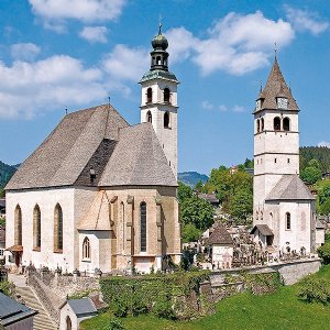 Blick auf Pfarrkirche und Liebfrauenkirche