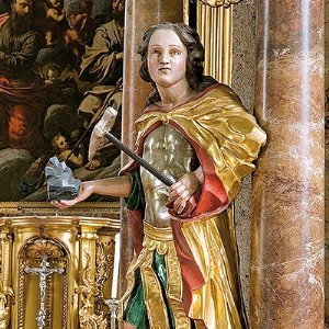 Hl. Daniel am Knappenaltar