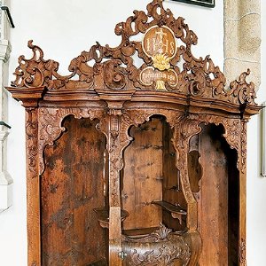 Beichtstuhl von Josef Martin Lengauer