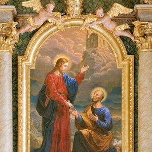 Schlüsselübergabe an den hl. Petrus