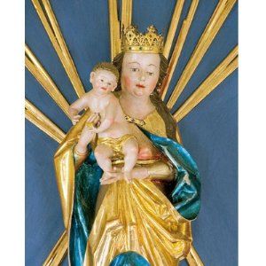 Spätgotische Muttergottes, um 1510