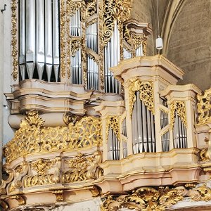 Barocke Orgel von Johann David Sieber, 1714