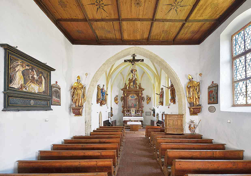 Innenraum der Kirche am Buchberg