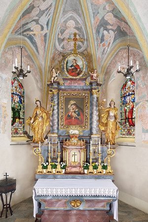 Hochaltar der Pfarrkirche St. Margaretha in Eschenau
