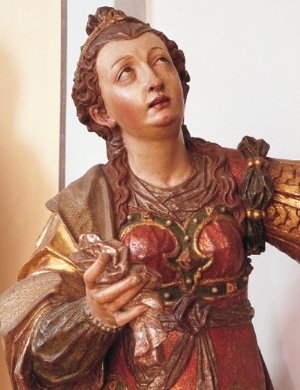 Kreuzgruppe (um 1620), Maria Magdalena