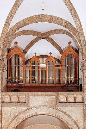 Kirchenführer Salzburg Franziskanerkirche: Heilig-Geist-Orgel