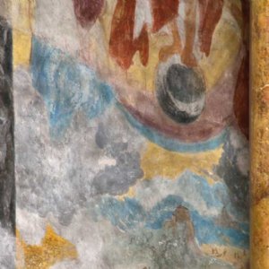 Wandmalerei Landschaft
