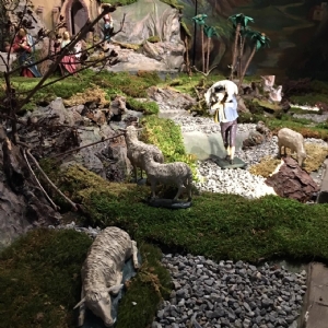 Krippe Stiftskirche - Verkündigung 1 © Erzabtei