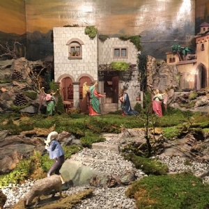 Krippe Stiftskirche - Verkündigung 2 © Erzabtei