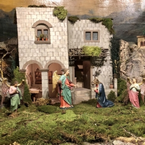 Krippe Stiftskirche - Verkündigung 6 © Erzabtei