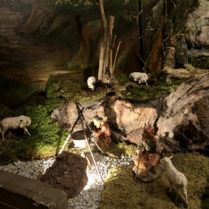 Krippe Stiftskirche - Verkündigung 7 © Erzabtei