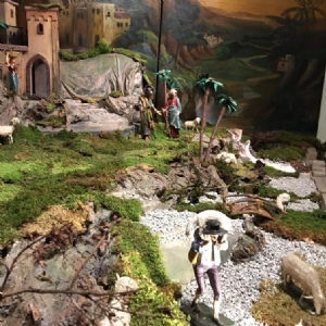 Krippe Stiftskirche - Herbergsuche 4 © Erzabtei