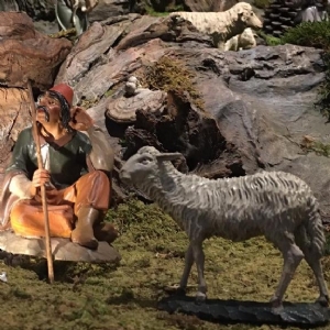 Krippe Stiftskirche - Herbergsuche 5 © Erzabtei