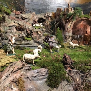 Krippe Stiftskirche - Herbergsuche 8 © Erzabtei