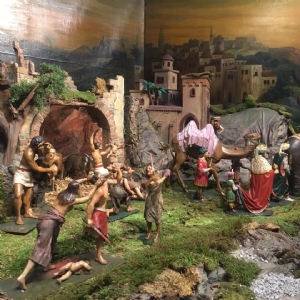 Krippen in der Erzabtei St. Peter - Kindermord